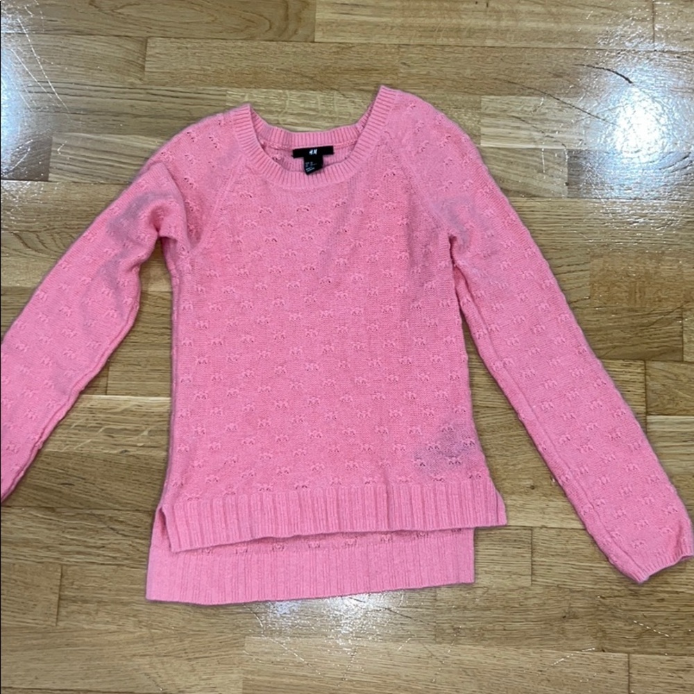 New H&M Pink sweater